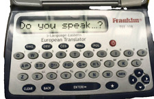 Franklin TEE-108 5-Language Eastern European Translator