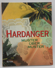 Hardanger Muster über Muster gebundenes Buch, Sticken, Stickideen TOP Zustand