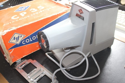 Agfa diaprojektor mittelformat - diaprojektor,