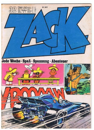 Zack 1972 gut - zack, nr.