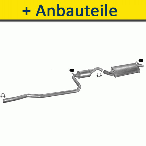Auspuff auspuffanlage für - auspuff, auspuffanlage+