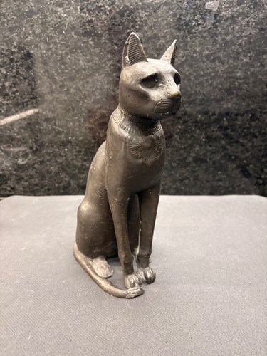 Große ägyptische katzenfigur - große,