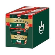 Jacobs 3-in-1 Intense, Instant Coffee Sticks, Soluble Bean Coffee 12 x 10 Sticks