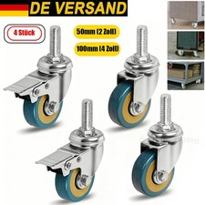 4 Stück Transportrollen