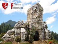 Burg Torturm Falknersberg Bausatz (20-tlg.)  Spur N/Z Modelleisenbahn menbrf004