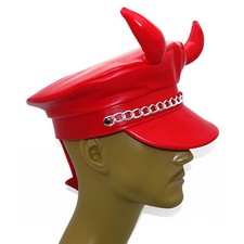 Rote Teufel Mütze / Halloween