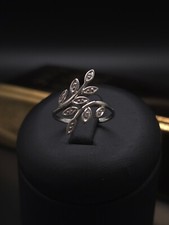 Ring Größe 54 Weißgold 750 18k Gold zeitlos Diamant Brilliant