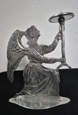 Zinn Engel 21 cm hoch, 16 cm