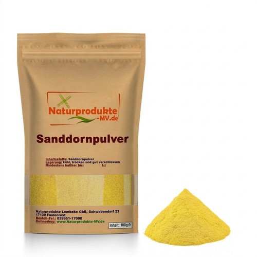 Sanddornpulver - eur/kg),