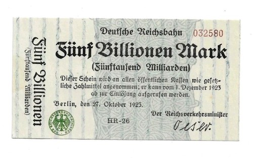 Billionen mark berlin 1923 - billionen,