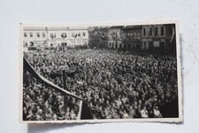 Fotokarte Ak Freudenthal Bruntal 1. Mai 1938 Flaggen Mähren Sudeten Schlesien