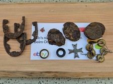 Bodenfund Erkennungsmarke  Wehrmacht Kriegsmarine Militaria Uniformknopf KvK