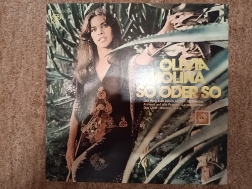 Schallplatte vinyl olivia - schallplatte, lp,