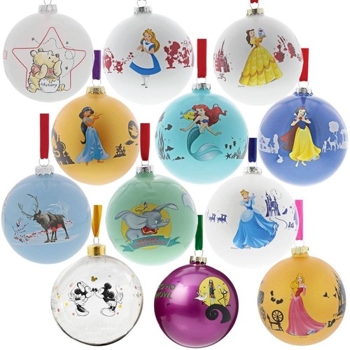 Disney weihnachtskugel glas - weihnachtskugel,