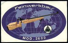 Werbe Aufkleber - Feinwerkbau