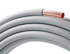 25 m Kupferrohr ummantelt Ring