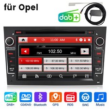 DVD CD Autoradio Für Opel Astra Vivaro Vectra Zafira Corsa Combo DAB+ GPS Navi