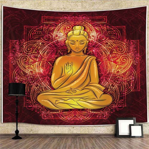 Mandala buddha poster - buddha,