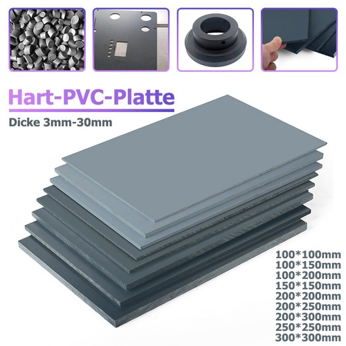 Grau hart pvc platte - hart,