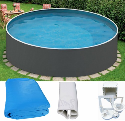Stahlwandpool pool set x - 3,60,