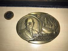 Original USA  Belt Buckle, Texas Rangers Series, Marvin „Red“ Burton