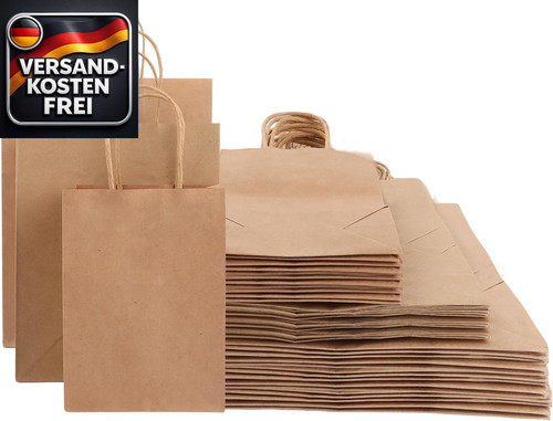 100 stück papiertüten mit - papiertüten,