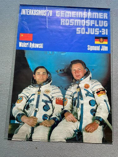 Plakat kosmosflug sojus 31 - plakat,,