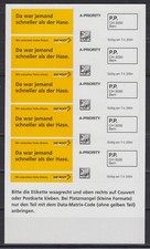 Schweiz 2004 Aktions-Etiketten deutsch Kleinbogen Osterhase SBK/ZNr. 1 MNH/**