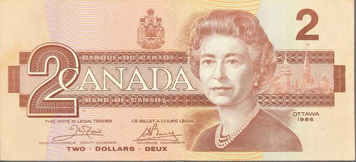 Kanada banknote kan dollar - kanada, 2