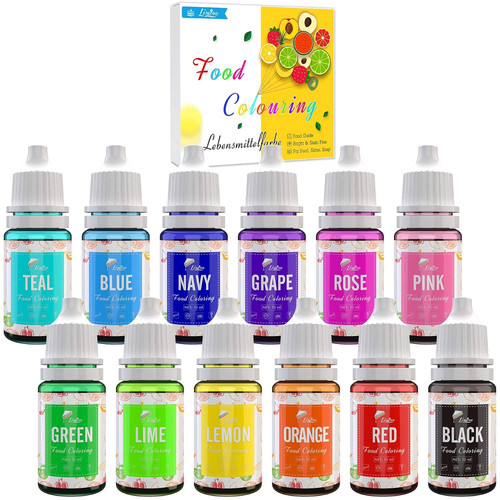 Lebensmittelfarbe farben x - lebensmittelfarbe, 12