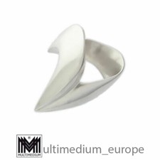 Modernist Silber Fingerring