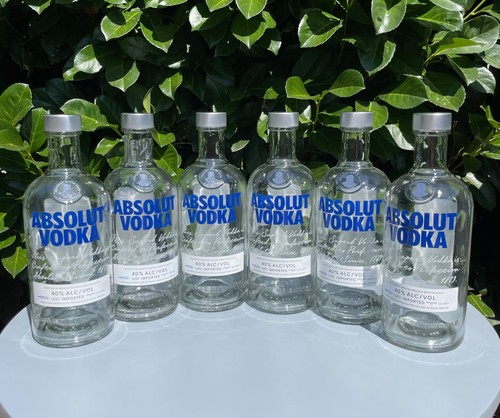 Absolut vodka flaschen leer - vodka,