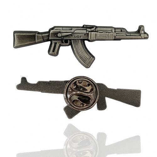 - ak-47, (pin/anstecker)