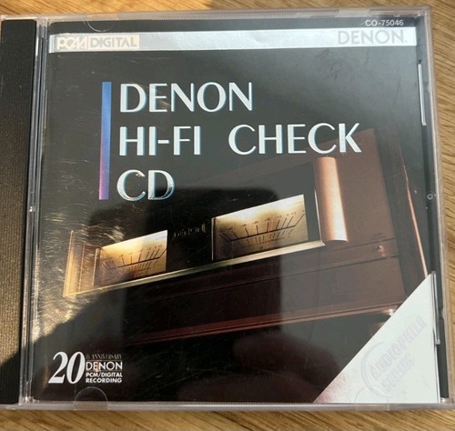 Denon check cd - denon, hi-fi