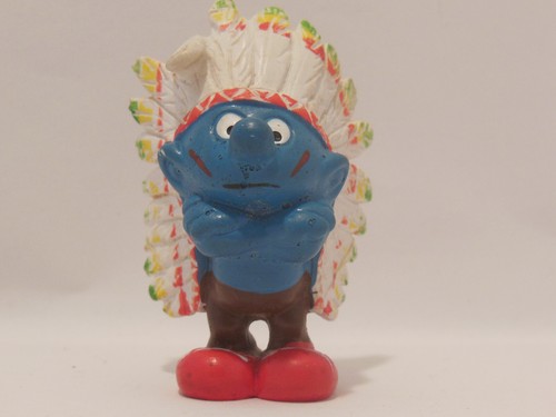 Schlumpf indianer häuptling - indianer,