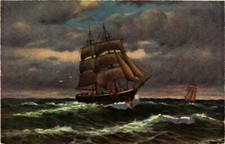 CPA AK Séestück Marine