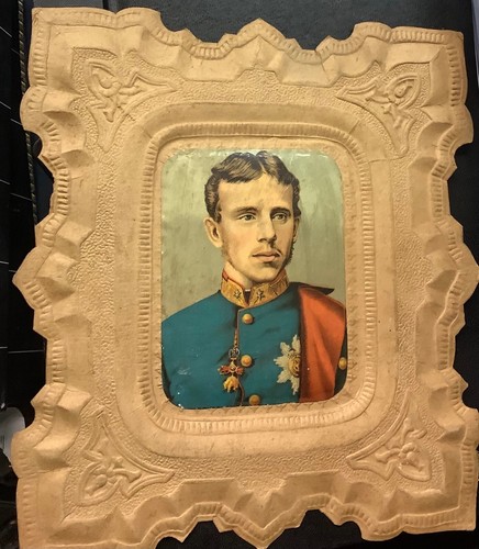 Kronprinz rudolf farbdruck - kronprinz, auf