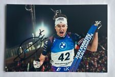 orig. Biathlon Autogramm Eric Perrot