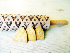 Nudelholz mit Muster