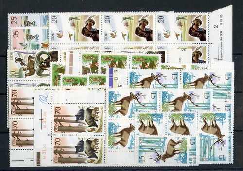 Ddr 2270 2275 15x tiere - nr.2270-2275, **