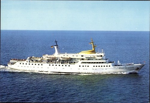 Motorschiff wappen von - ak,