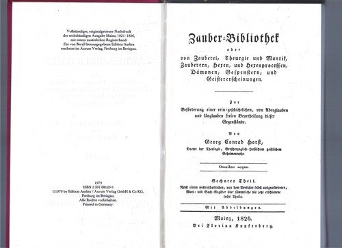 Georg conrad horst bände - -,