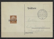 I649) Sudetenland Karte mit