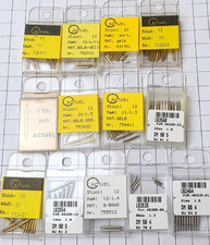 Uhrmacher-Nachlaß – FEDERSTEGE Konvolut 13 Döschen a 12St.(6-23mm)