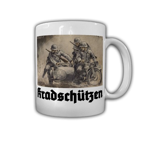 Tasse kradschütze motorrad - tasse,