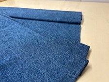 Blauer Stonewash Denim Stoff