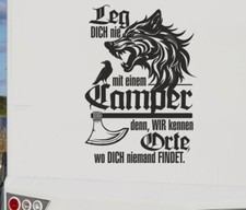 Wohnmobil Aufkleber Auto WOMO