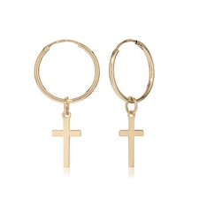 Paar 12mm Gothic Creolen mit