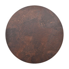 Tischplatte Rund Metall Antik