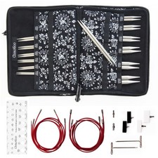 ChiaoGoo TWIST RED LACE Complete Nadelspitzen Set - 2,75-10,00 mm, 13 cm